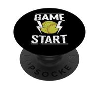 Balle molle Game Start PopSockets PopGrip Adhésif