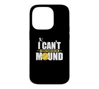 Balle Molle « I Can't I Have Plans on The Mound » Coque pour iPhone 14 Pro