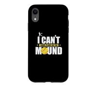 Balle Molle « I Can't I Have Plans on The Mound » Coque pour iPhone XR