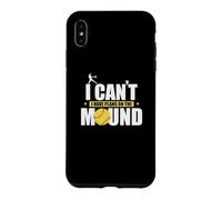 Balle Molle « I Can't I Have Plans on The Mound » Coque pour iPhone XS Max