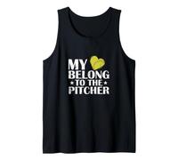 Balle Molle My Heart Belongs to The Pitcher Débardeur