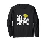 Balle Molle My Heart Belongs to The Pitcher Manche Longue