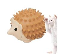 Balle murale à herbe à chat | Griffoir en forme de hérisson | Jouet à herbe à chat, poteau à frotter, boule d'énergie pour chat jouant au léchage