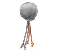 Balle Peluche Avec Cloche-Plume - D4cm - Couleur Aleatoire Trixie