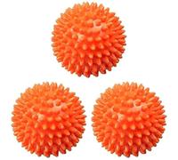 Balle picots orange Ø8 cm medium vrac (Lot de 3)