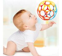 Balle Pliable pour enfants, balle de préhension, clochette exquise, jouets éducatifs pour nouveau-né, jouets d'attention