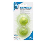 Balle pour chat Catit Design Senses (x2) Marron 9x4x9 cm