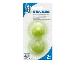 Balle pour chat Catit Design Senses (x2) Marron 9x4x9 cm
