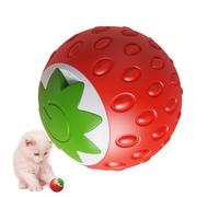 Balle pour chat d'intérieur, balle d'exercice électrique à roulement automatique, fournitures pour animaux domestiques, jouet rebondissant interactif pour garage, terrasse, maison, salon