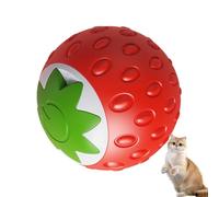 Balle pour chat d'intérieur, jouet mobile automatique rechargeable, fournitures pour animaux domestiques, jouet rebondissant interactif pour garage, terrasse, maison, salon