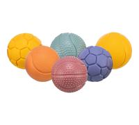 Balle pour chat en caoutchouc naturel Trixie Multicolore 4,5 cm