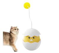 Balle pour chat - Jouet interactif pour chaton - 15 x 7 x 7 cm - Enrichissement sonore - Jouet interactif pour intérieur et extérieur - Pour toutes les races