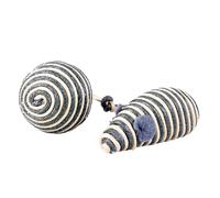 Balle pour chat unies et points Duvoplus Retro (x2) Bleu 6x6x6 cm