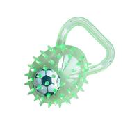 Balle pour chien - 10 cm x 9 cm | Jouet interactif à rapporter pour lancer, confort, encourager, engager, jouer, promouvoir la santé dentaire pendant le jeu