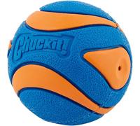 Balle pour chien Chuckit Ultra Squeaker Bleu 7,5x10,5x13,5 cm
