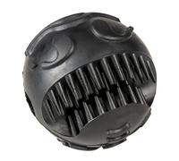 Balle pour chien de visage triste en caoutchouc Duvoplus Noir 7x7x7 cm