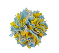 Balle pour chien en tissu Nobby Pet Colore Jaune S
