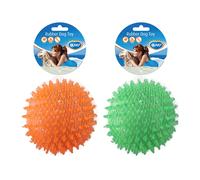 Balle pour chien Hérisson Duvoplus Tpr Orange 8x8x8 cm
