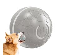 Balle pour chien - Jouet interactif à roulement automatique, lumière LED rebondissante, exercice amusant pour animal de compagnie avec design de jeu, accessoires d'entraînement pour animaux de