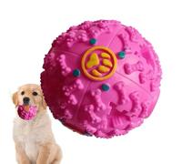 Balle pour chien, jouet pour chien avec boule qui bouge - Boule qui fuit pour | Boules interactives à alimentation lente, jouets créatifs de boules de dentition avec son rire pa