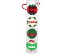 Balle pour chien Kong Company Holiday Occasions (x4) Multicolore 7x7x25 cm