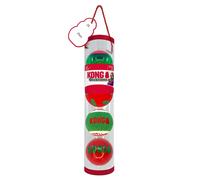 Balle pour chien occasions Kong Holiday Multicolore M / 7x7x7 cm