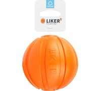 Balle pour chiens, ultralégère, inoffensive, flotte sur l'eau, train de jeu pour chiens, dressage de chiens, lien entre le chien et l'homme, orange, 9 cm
