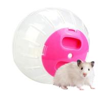 Balle pour hamster 7,27 pouces, balles de hamster | Jeux d'exercices d'animaux transparents Nano Hamster | Roue chinoise avec allaitement Activités amusantes pour petits animaux Dome