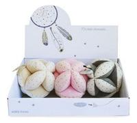 Balle prehension avec hochet - Attrape reves Rose G