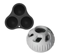 Balle puzzle interactive pour chien - Jouet distributeur de friandises à alimentation lente | Design moderne durable et robuste pour grands petits chiens encourage la résolution de problèmes