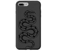 Balle Python Keeper Silhouette de Serpent Anthracite Coque pour iPhone 7 Plus/8 Plus