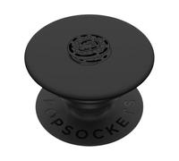 Balle Python Keeper Silhouette de Serpent Anthracite PopSockets PopGrip Adhésif