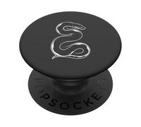 Balle Python Morph Lover Snake Graphic Anthracite PopSockets PopGrip Adhésif