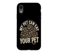 Balle Python Serpent pour Les Amoureux des Reptiles Vintage Pet Coque pour iPhone XR