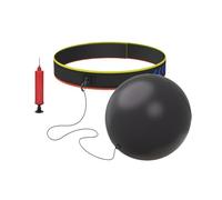 Balle réactive de boxe - Ensemble de fitness avec bande frontale - Ballon de poing gonflable, adapté aux , réaction et vitesse de poing gym domestique et sports d'intérieur