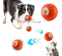 Balle rebondissante automatique pour chien de petite et moyenne taille, balle mobile pour chien, jouet durable activé par le mouvement automatique