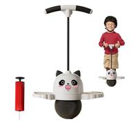 Balle rebondissante - jeux de mouvement 38 cm, jouet d'extérieur divertissant, balles rebondissantes en PP avec poignée pour | Balle d'espoir légère et amusante avec poignée, jouet de saut en