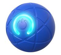 Balle rebondissante pour chien, balle roulante automatique pour chats | Jouets à balle automatique à roulement mobile pour chiens - Jouet pour chat à mouvement automatique avec lumière pour chats, chi