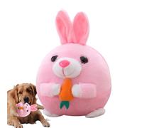 Balle rebondissante pour chiens - Balle interactive pour chien | Jouet en peluche sautant, de dessin animé lavables, animaux rebondissants, fournitures pour animaux de compagnie