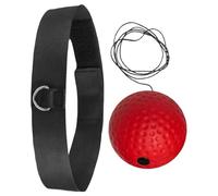 Balle Réflexe Boxe - Pièce Entraînement, Bandeau Réaction Outil | Équipement Musculation Débutants Fitness Adultes Enfant Voyage Salle Sport Vitesse Agilité Coordination Pratique Système Kit