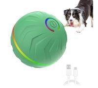 Balle roulante active pour chiens, balle jouet interactive pour chien | Balle rebondissante automatique pour animaux de compagnie | Fournitures pour animaux de compagnie, lanceur de balle rechargeable