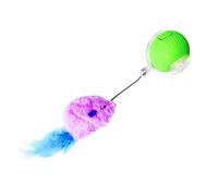 Balle roulante interactive pour chat, jouet électrique pour chat | Jouets roulants interactifs, balle mobile pour chat d'intérieur,Jouets intelligents rechargeables pour chat, boule taquine, avec lumi