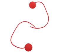 Balle sans Fil de Saut à Corde à Eva Rouge, Accessoire Fitness | Compacte et Facile à Ranger, pour Chambre ou Salon, Remplacement en Paire, Pratique à Transporter Couleur Aléatoire