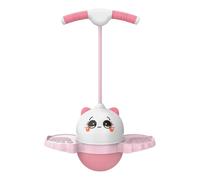 Balle sautante Hopper - Balle rebondissante sur le thème des animaux, construction durable anti-éclatement, poignée facile à prendre en main, équipement d'exercice amusant | Jouet d'activités de plein
