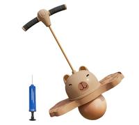 Balle sautante pour - Pull gonflable Capybara de dessin animé, jouet de jeu gonflable | Kit d'activités de planche d'équilibre, système de divertissement d'exercice amusant pour la famille fil