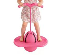 Balle Sauteuse avec Poignée,Antidérapant, Hauteur Réglable, Exercice de Fitness avec Poignée - Planche de Saut et de Figures - Pour Cours de Gym, Éducation Physique, Maternelle, Garderie