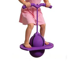 Balle sauteuse Balance antidérapante avec poignée réglable en hauteur pour | Planche élastique pour sauter pour cours de gym, éducation