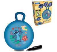 Lexibook Balle sauteuse électronique Stitch 45 cm – billes lumineuses, pompe incluse bleu TU