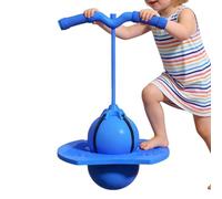 Balle sauteuse jouet sport antidérapant avec hauteur réglable et poignée | Sauteur avec base d'équilibre pour crèche, préscolaire, éducation physique, classe