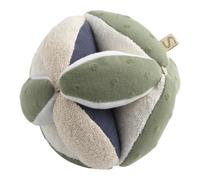 Balle sensorielle en coton bio et bouclette vert TU